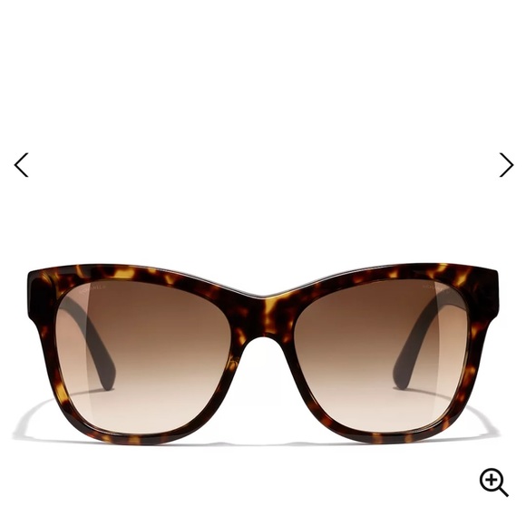 Chanel Tortoise Sunglasses - Picture 6 of 9